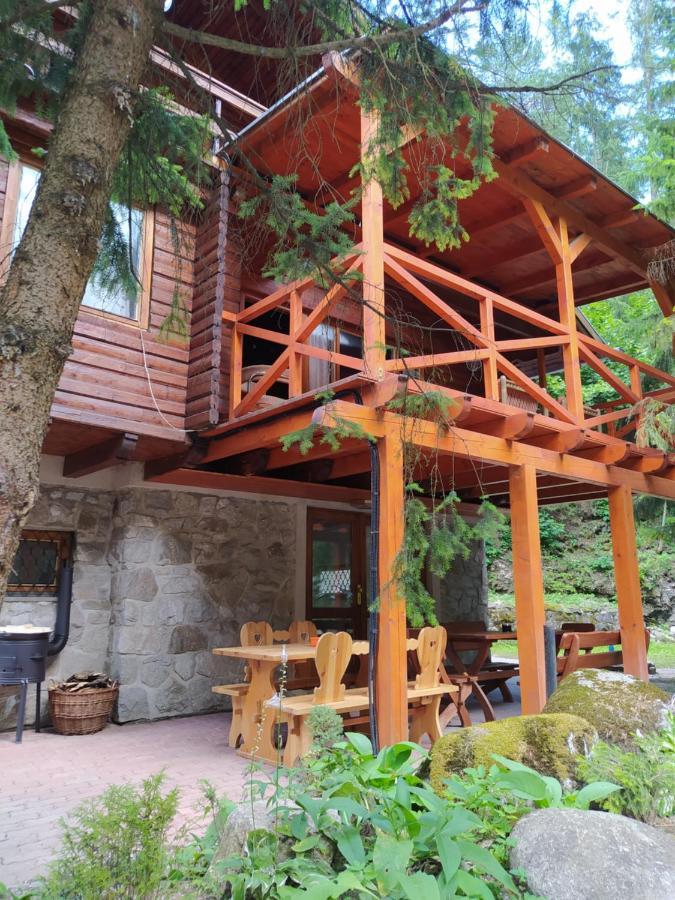 Tatrystay Chalet Kristina เดมานอฟสกา โดลินา ภายนอก รูปภาพ